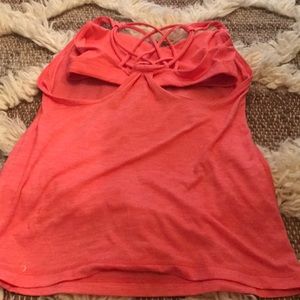 Lululemon sunset salutation tank size 4